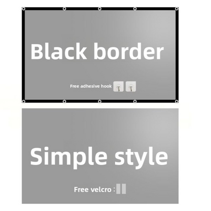 Metal Anti-Light Projection Screen