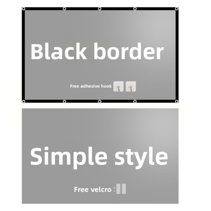 Metal Anti-Light Projection Screen
