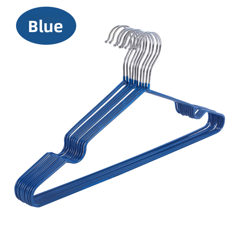 Metal anti-slip dipped plastic clothes drying rack