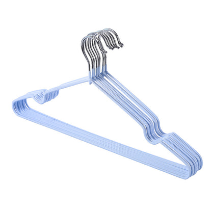 Metal anti-slip dipped plastic clothes drying rack