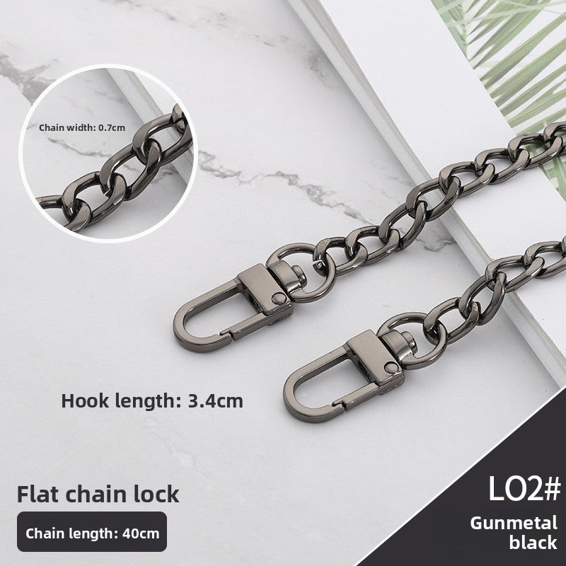 Metal Bag Chain Strap for Luggage and Bags