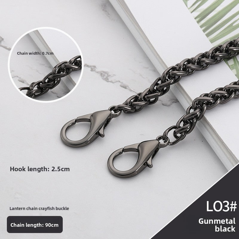 Metal Bag Chain Strap for Luggage and Bags