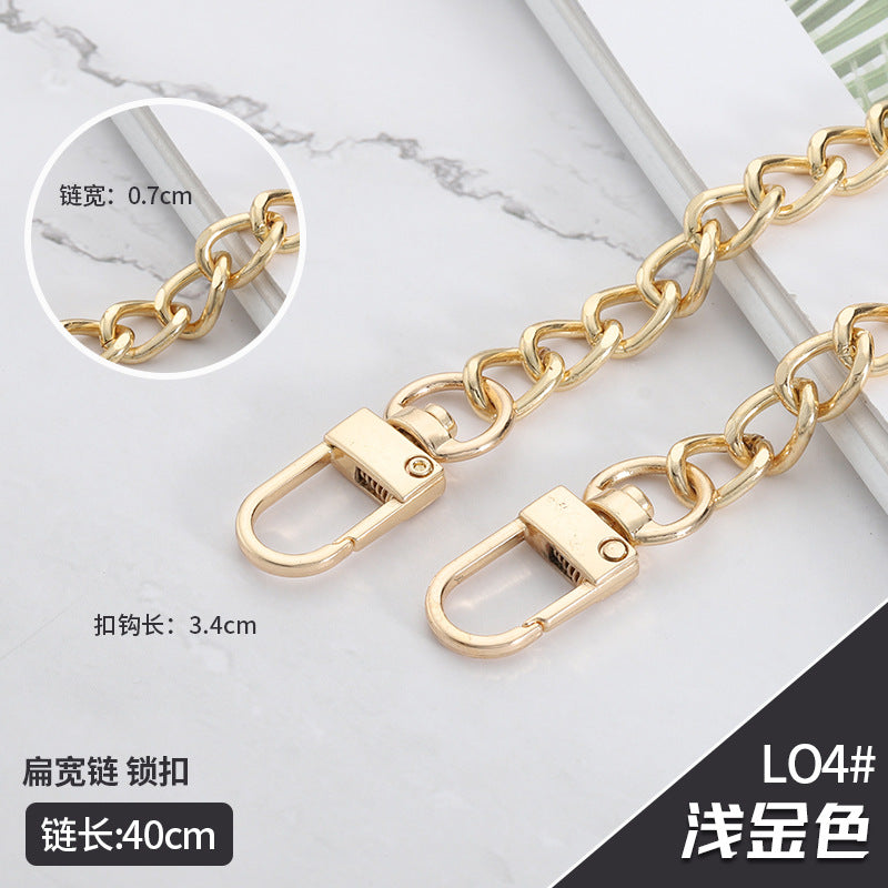 Metal Bag Chain Strap for Luggage and Bags