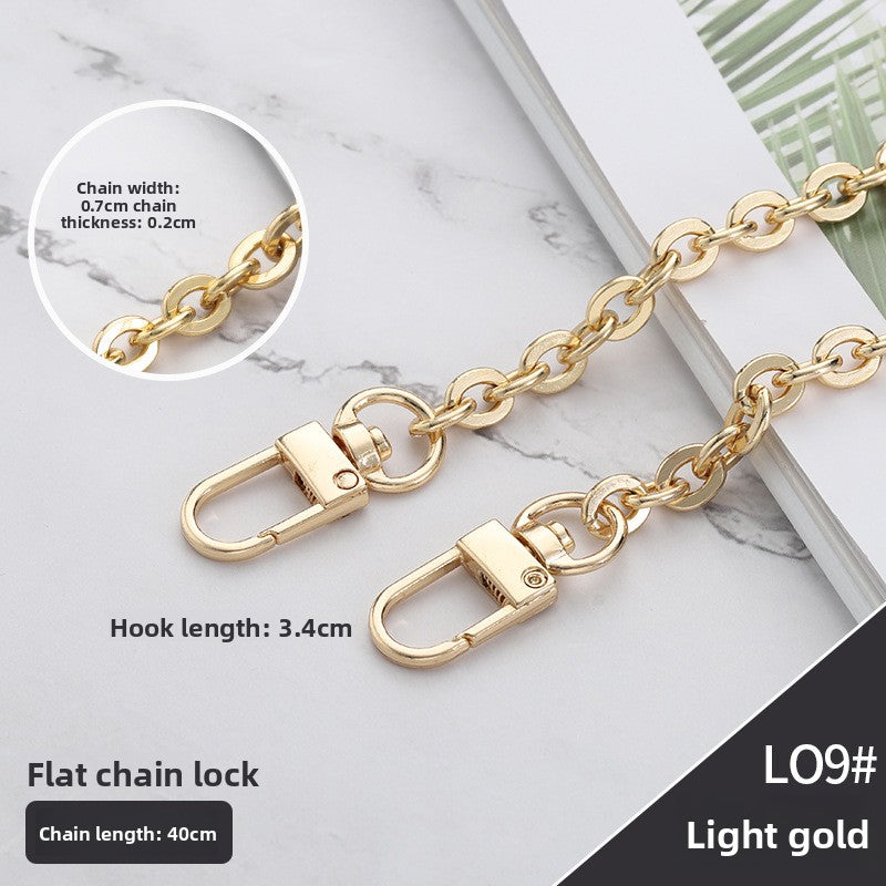 Metal Bag Chain Strap for Luggage and Bags