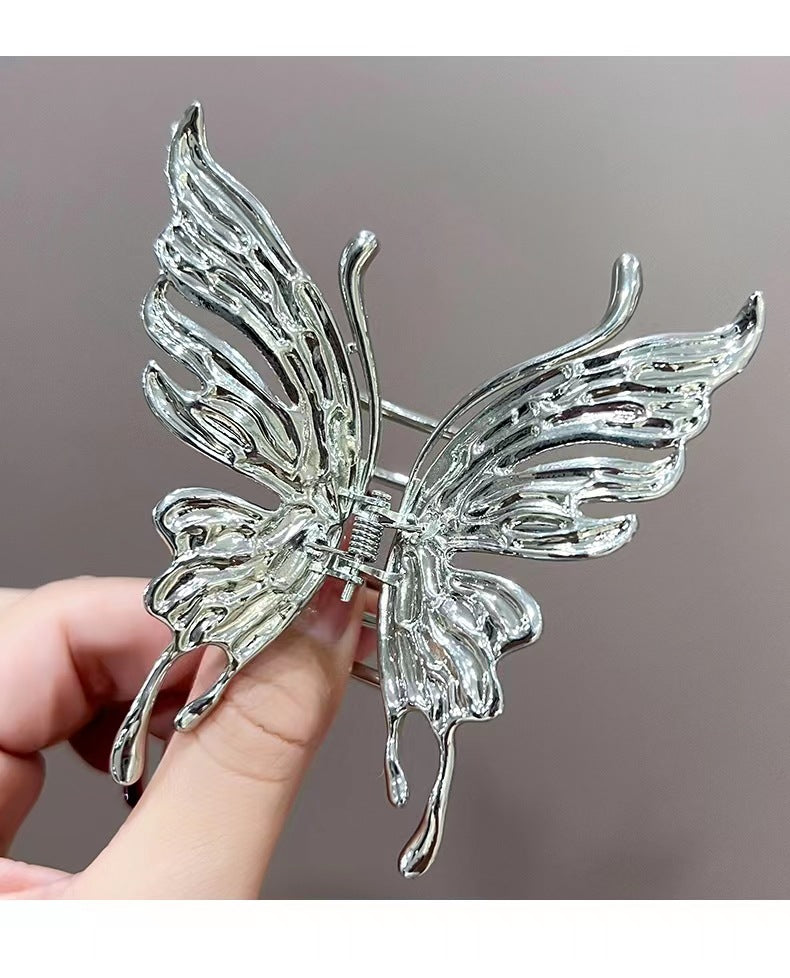 Metal Butterfly Hair Clips