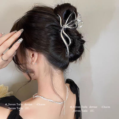 Metal Butterfly Hair Clips