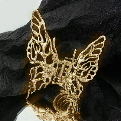 Metal Butterfly Hair Clips