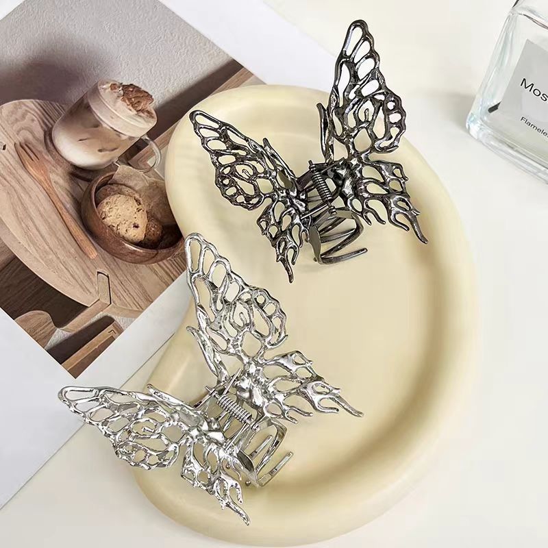 Metal Butterfly Hair Clips