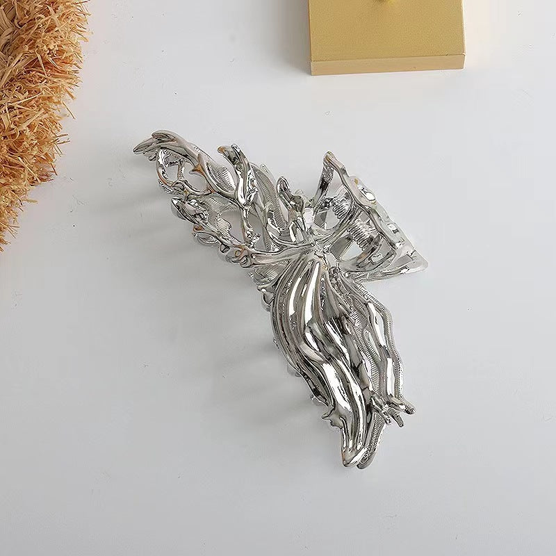 Metal Butterfly Hair Clips