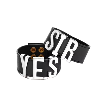 Metal Button PU Leather Bracelet