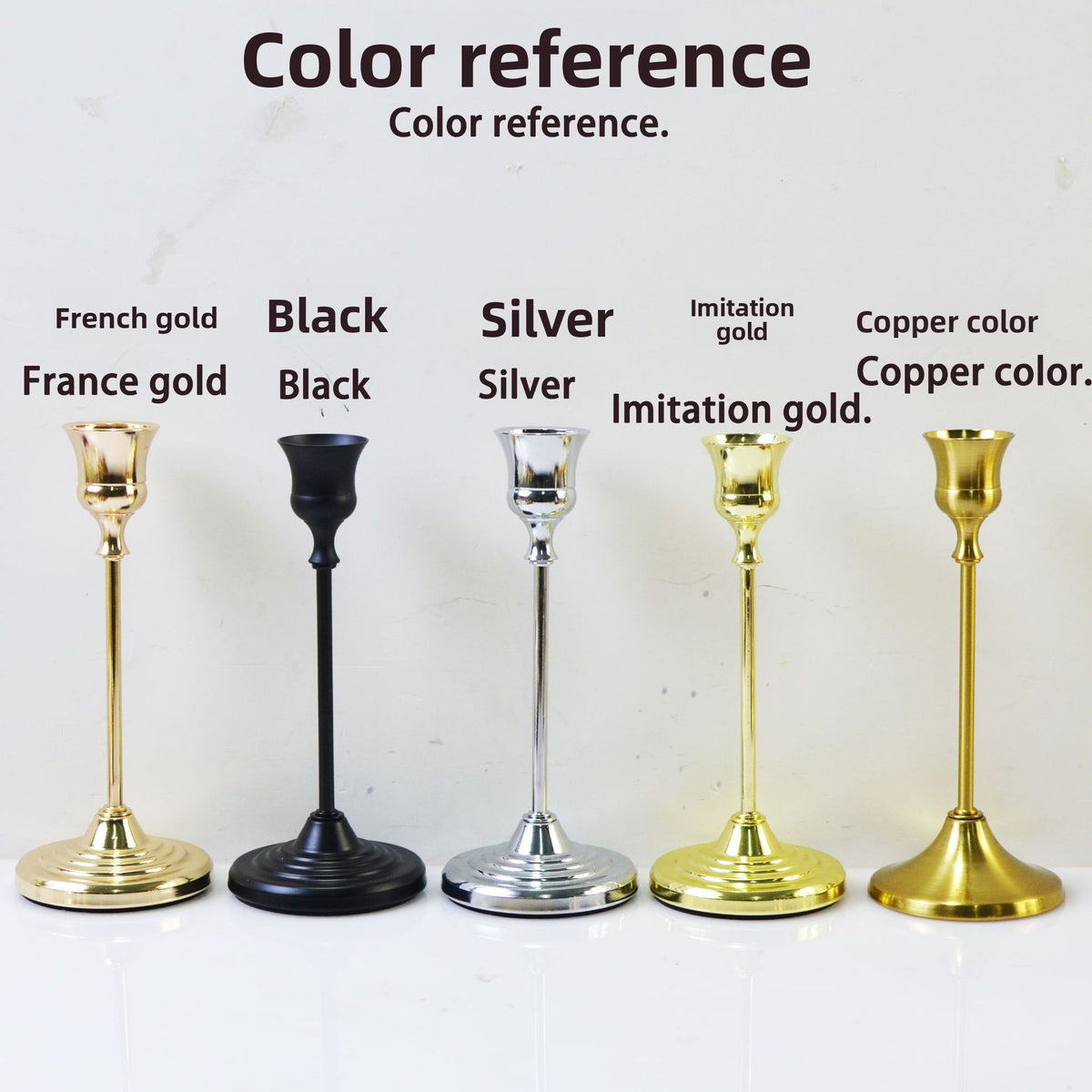 metal candlestick