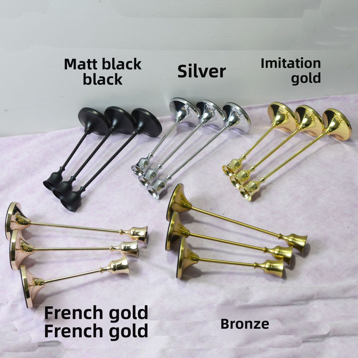 metal candlestick