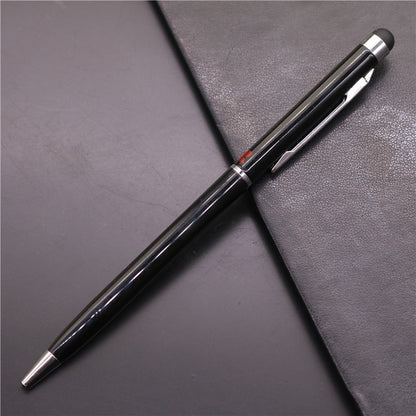 Metal Capacitive Stylus Pen with Ballpoint and Toothpick