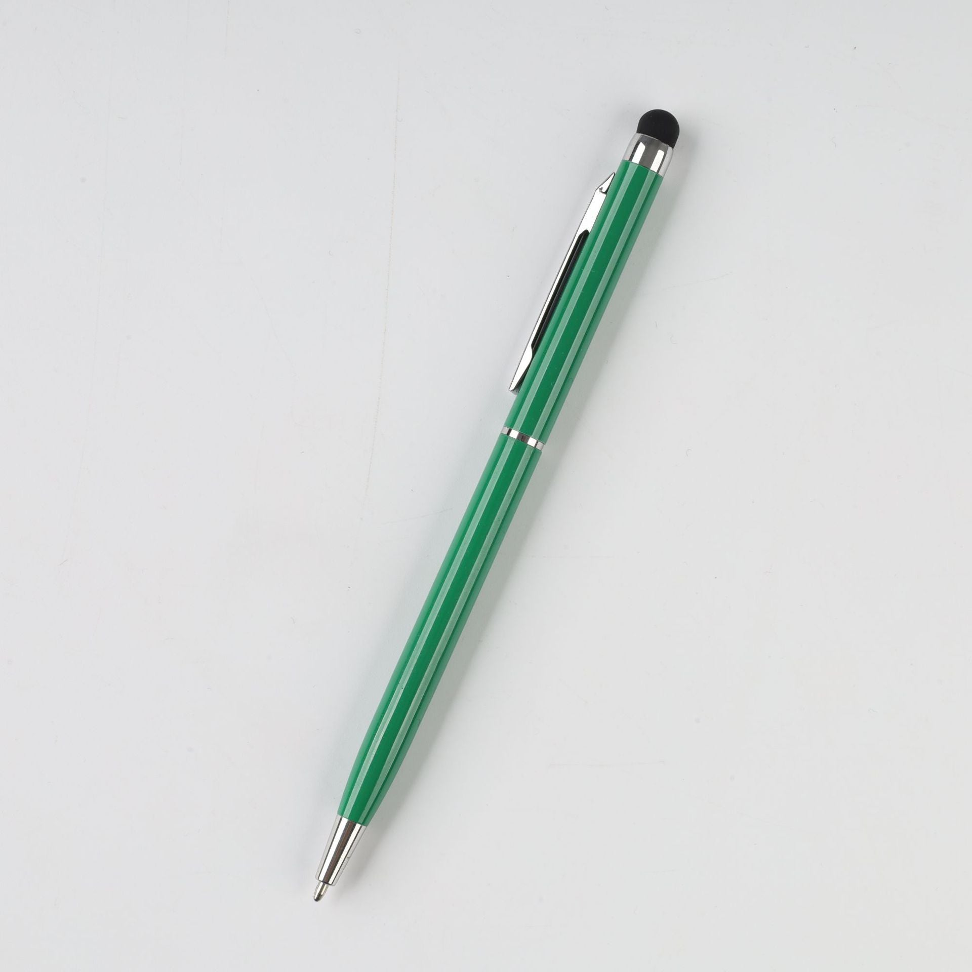 Metal Capacitive Stylus Pen with Ballpoint and Toothpick