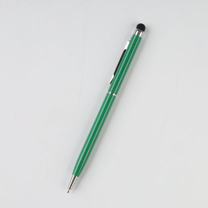 Metal Capacitive Stylus Pen with Ballpoint and Toothpick