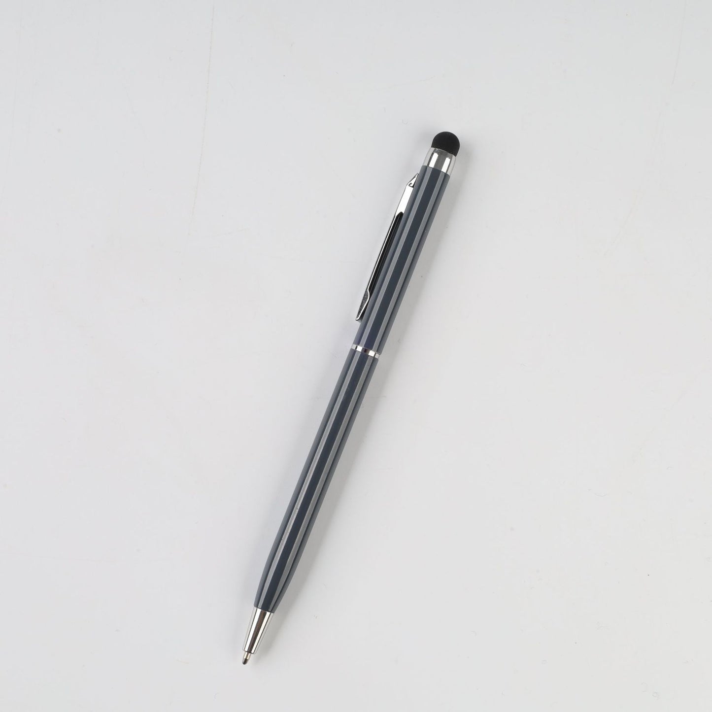 Metal Capacitive Stylus Pen with Ballpoint and Toothpick