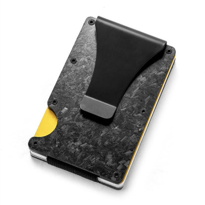 Metal card case wallet