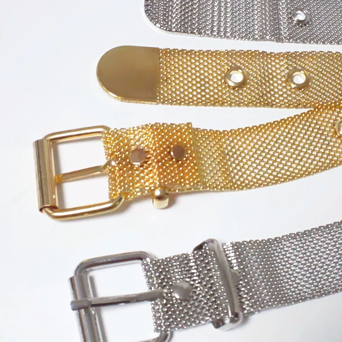 Metal chain belt