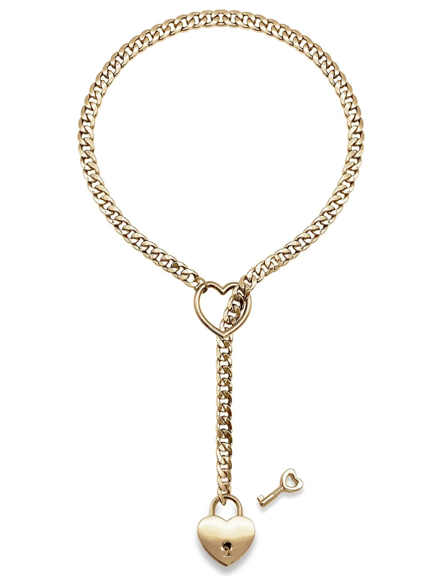 Metal chain necklace