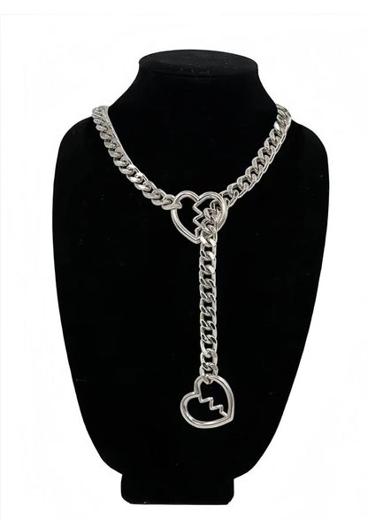 Metal chain necklace