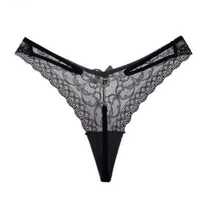 Metal chain thong underwear