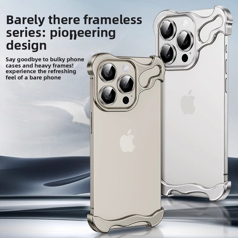 Metal Creative Cut Out Phone Case