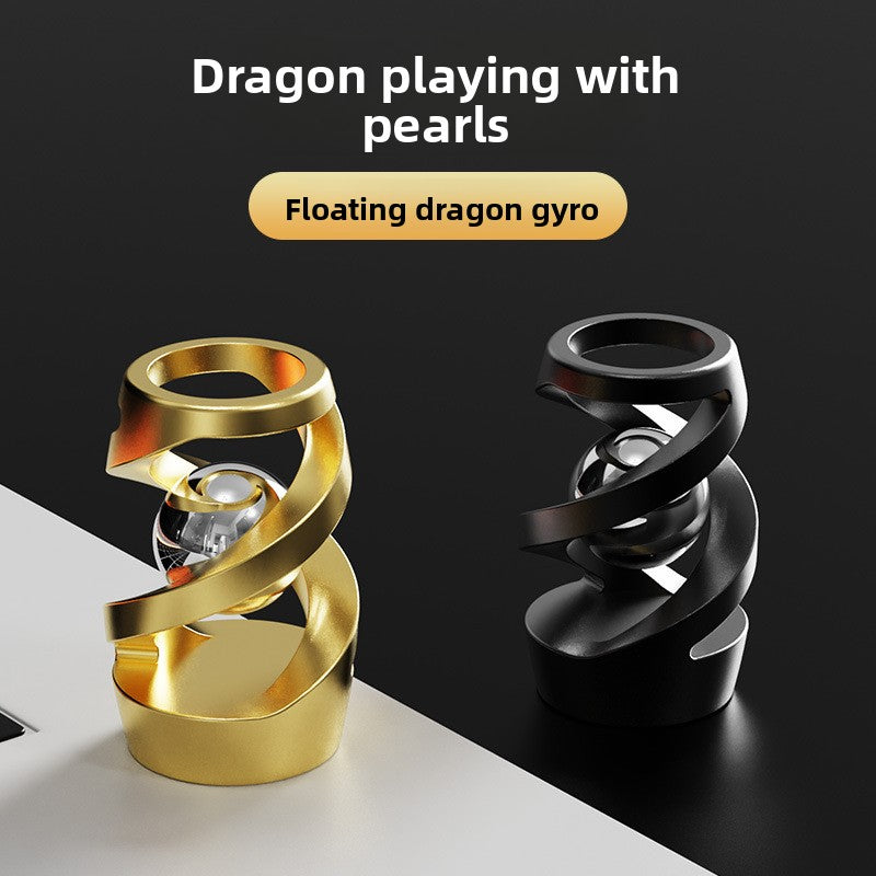 Metal Dragon Spiral Gyroscope Ornament