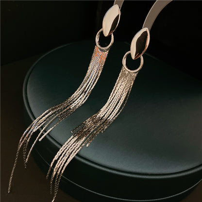metal earrings