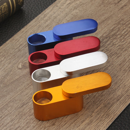 Metal Foldable Dry Tobacco Smoking Pipe