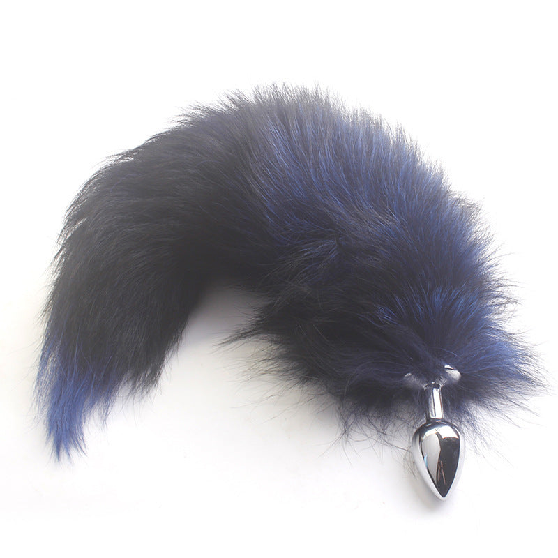 Metal Fox Tail Anal Plug
