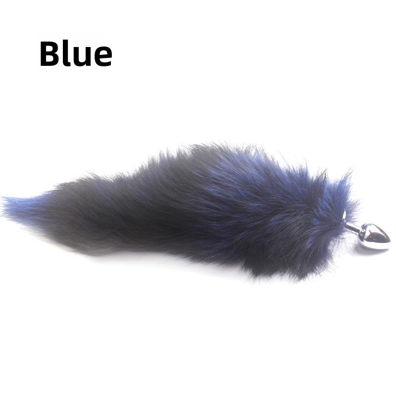 Metal Fox Tail Anal Plug