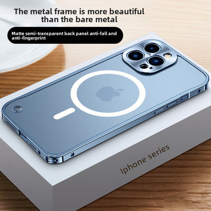 Metal frame iPhone case