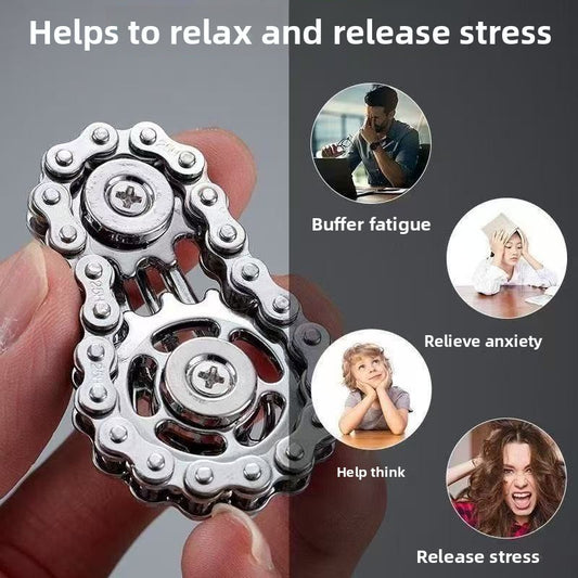 Metal Gear Finger Spinner