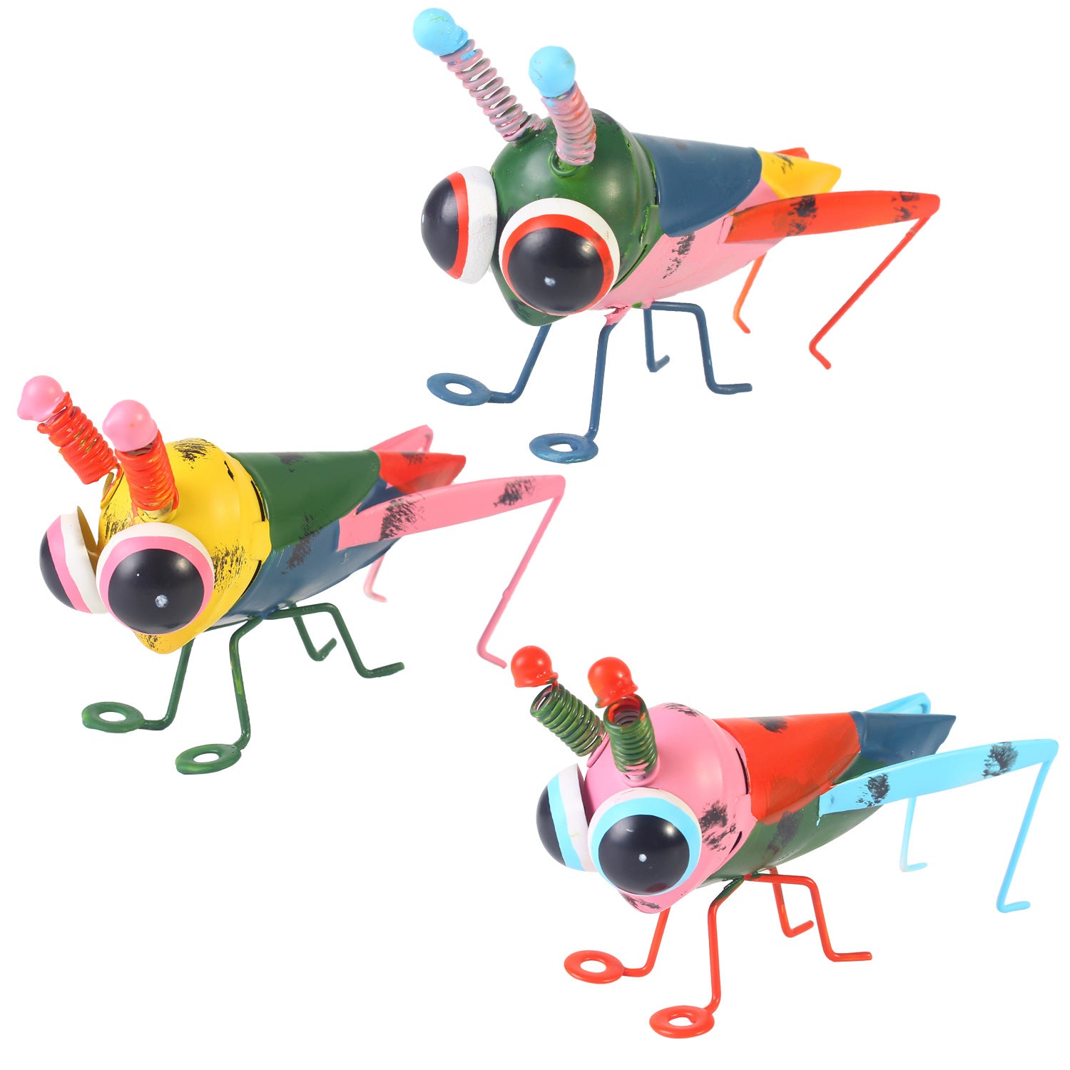 Metal Grasshopper Garden Decoration