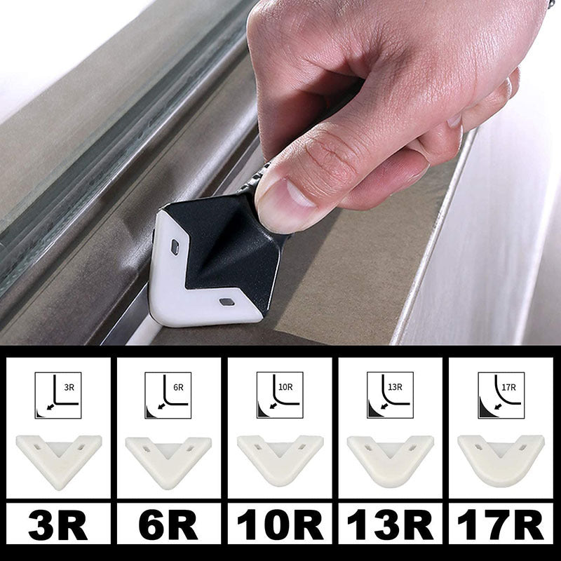 Metal Head 3-in-1 Glue Scraper Caulking Tool Kit