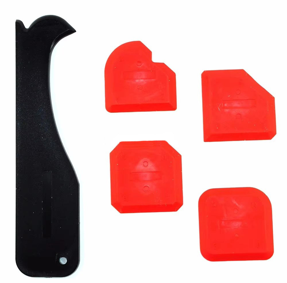 Metal Head 3-in-1 Glue Scraper Caulking Tool Kit