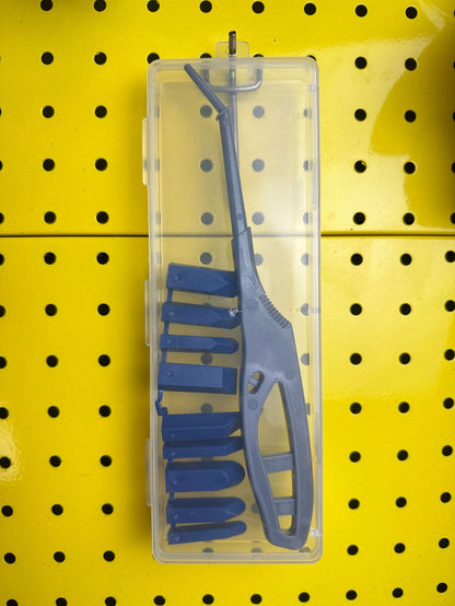 Metal Head 3-in-1 Glue Scraper Caulking Tool Kit