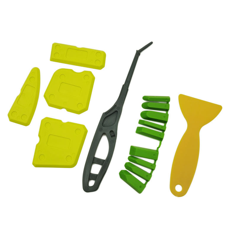 Metal Head 3-in-1 Glue Scraper Caulking Tool Kit