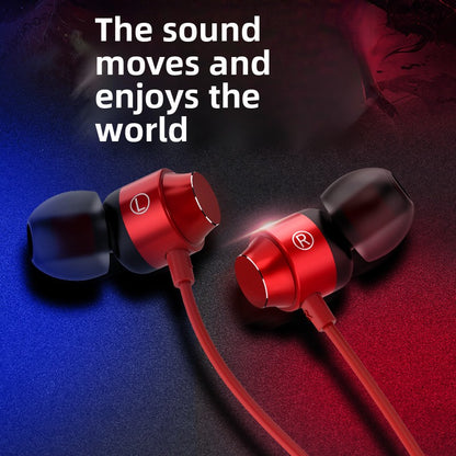 Metal in-ear headphones