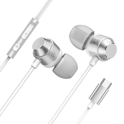 Metal in-ear headphones