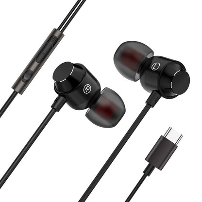 Metal in-ear headphones
