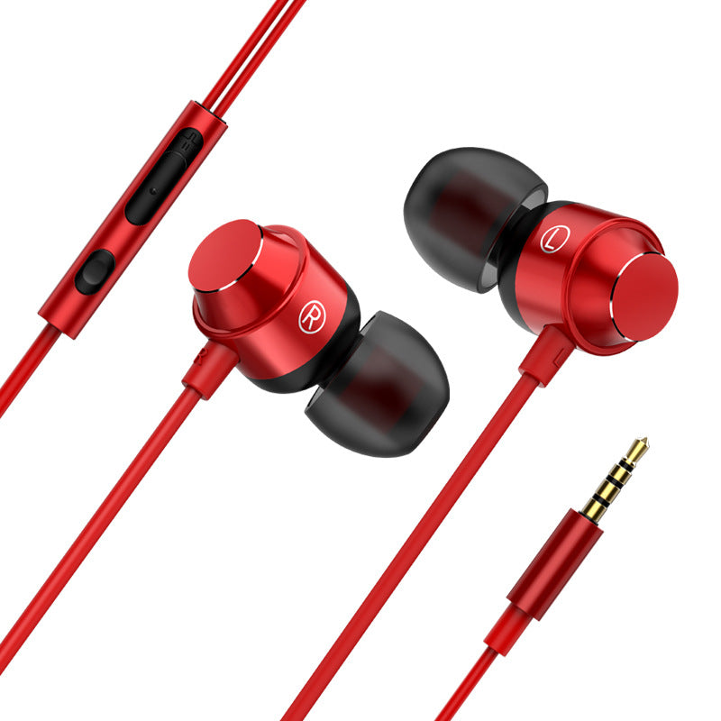 Metal in-ear headphones