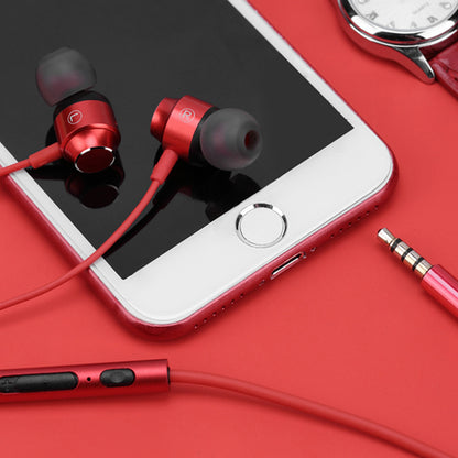 Metal in-ear headphones