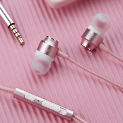 Metal in-ear headphones