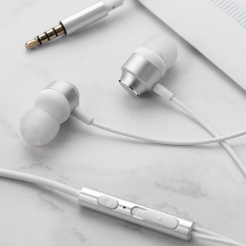 Metal in-ear headphones