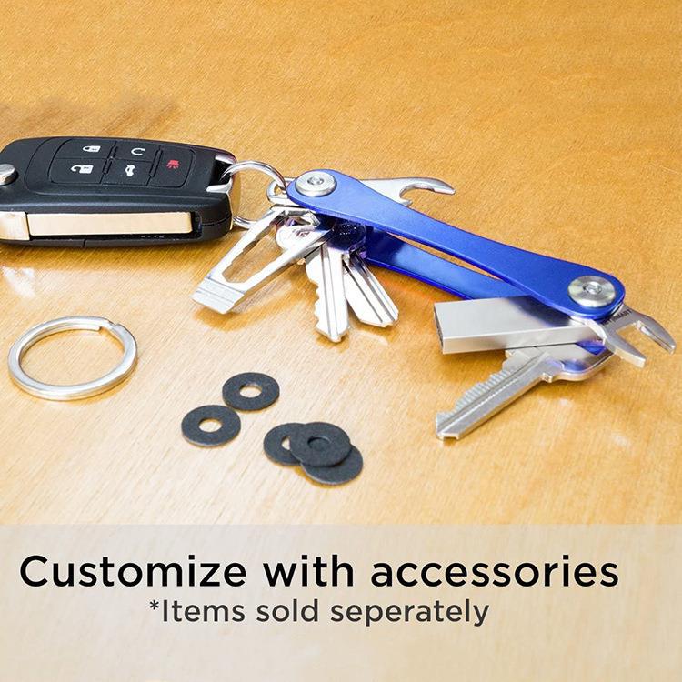 Metal key clip