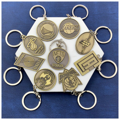 Metal keychain