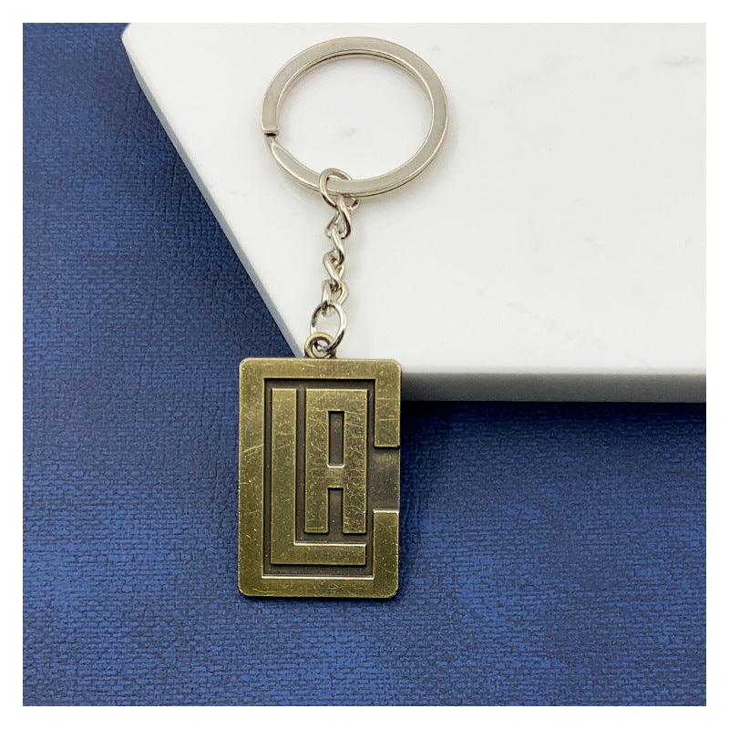 Metal keychain