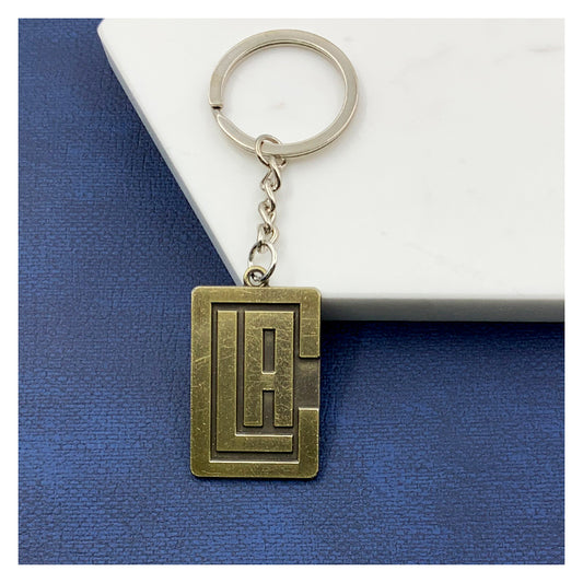 Metal keychain