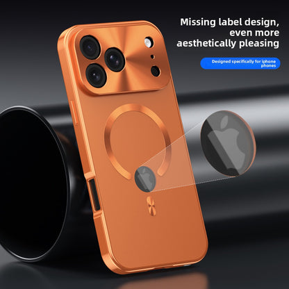Metal Magnetic Anti-Peeping Phone Case for iPhone 12-17 Series